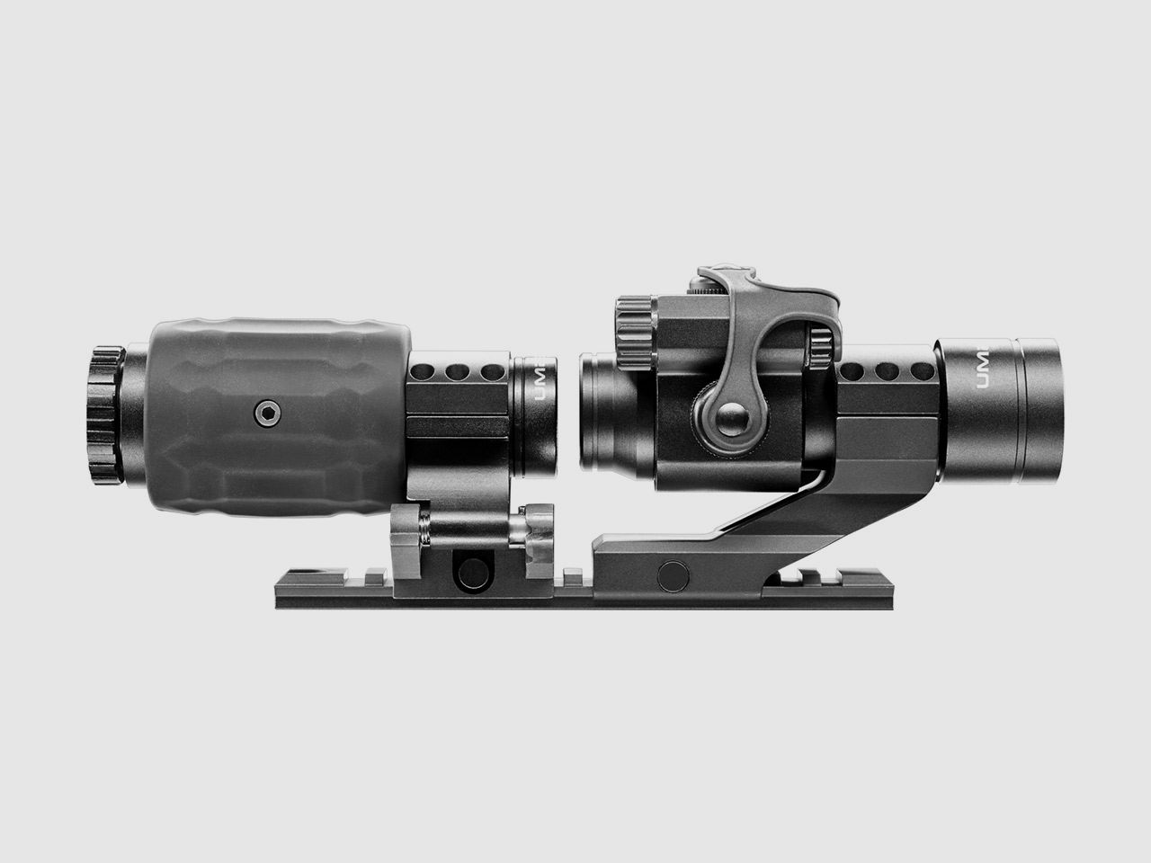 LeuchtpunktzielgerĂ¤t Red Dot Umarex MPS 3 Magnifying Point Sight 7 Helligkeitsstufen fĂĽr Weaver-, Picatinny-Schiene