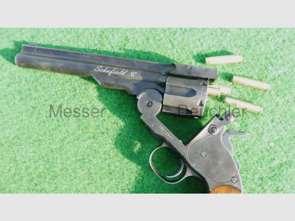 GSG German Sports Guns Schofield 6' Revolver Aging black
