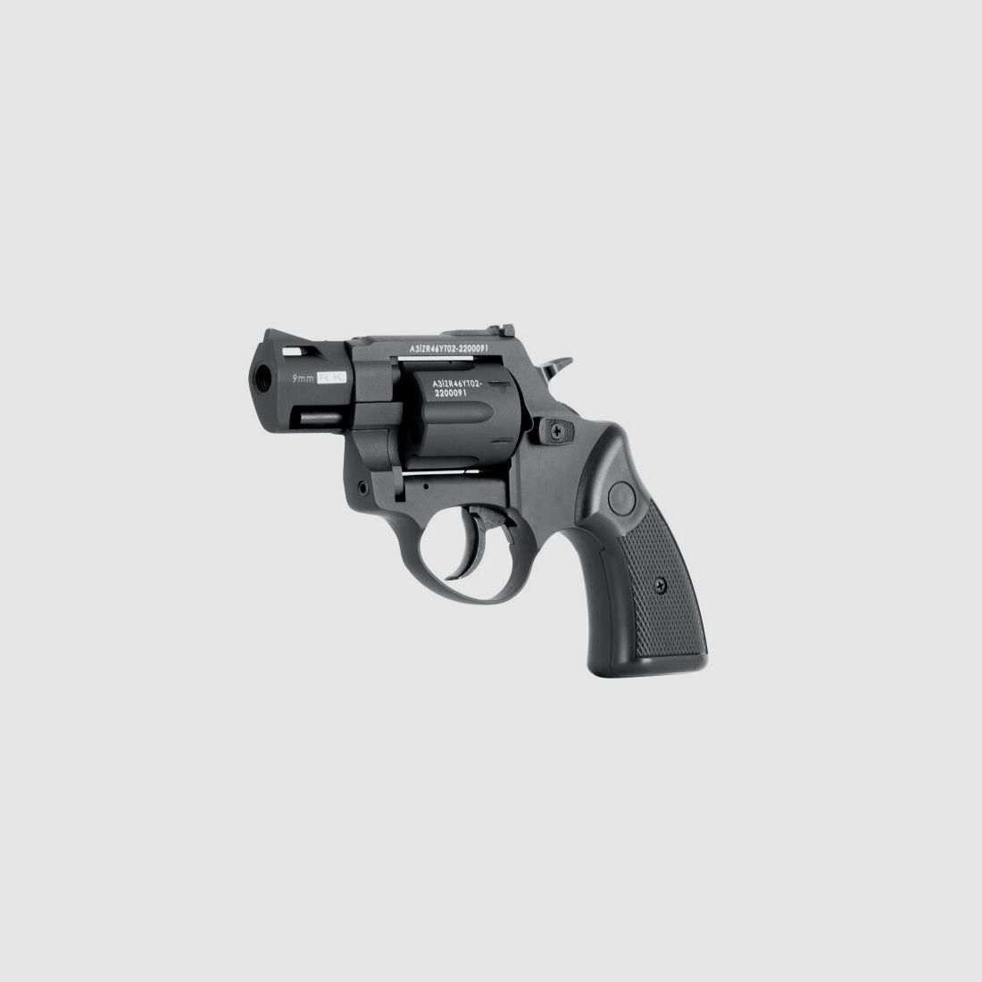 Zoraki R2 2" blank firing revolver 9mm R. - gas signal