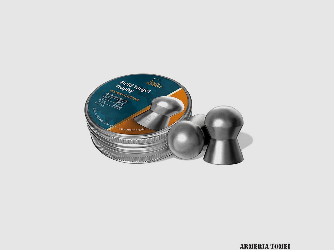 PALLINI ARIA COMPRESSA – H&N FIELD TARGET TROPHY 4,5MM 0,56G 8.64GR (500 PZ)