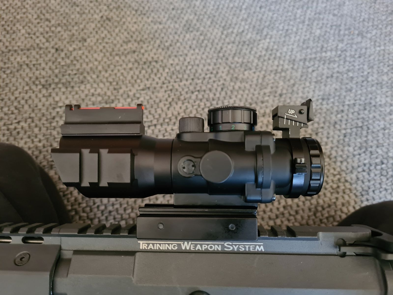 King Arms M4 TWS KeyMod Dinosaur Elite Vollmetall S-AEG 6mm BB Urban Grey