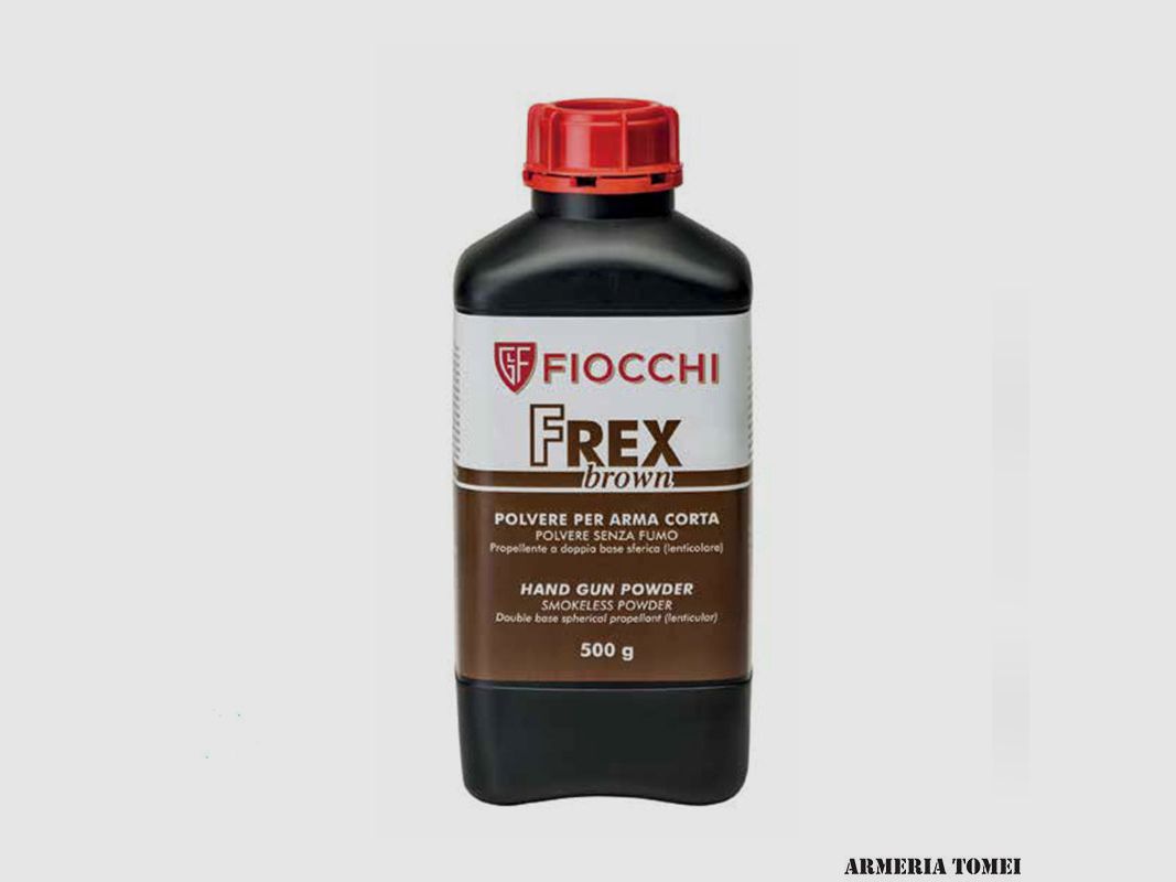 FIOCCHI – WIEDERLADUNGSPULVER – FREX BROWN – 0,5 KG