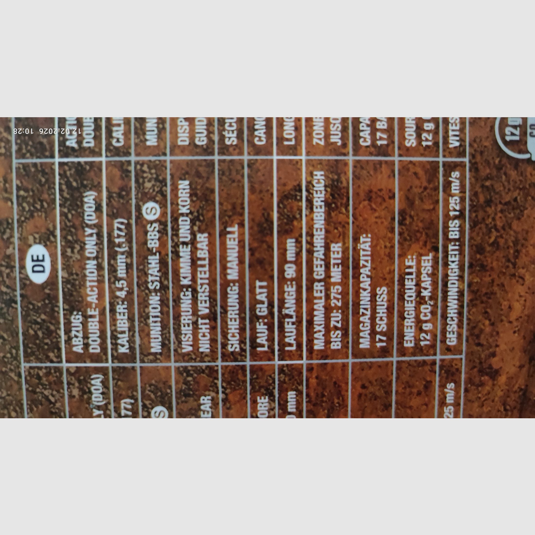 Umarex Legends KGB Pistolet 4,5 BB