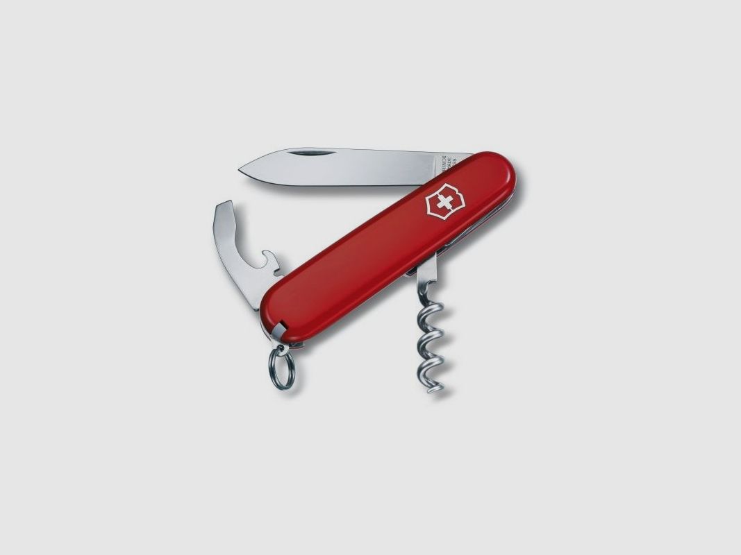 VICTORINOX COLTELLO DA UFFICIALE WAITER ROSSO, immagine 1 di 2