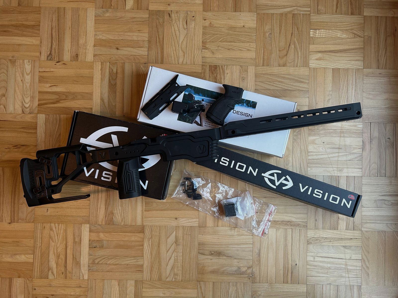 Vision Design chassis for SSG3000 / Sauer 200 STR – used, top condition