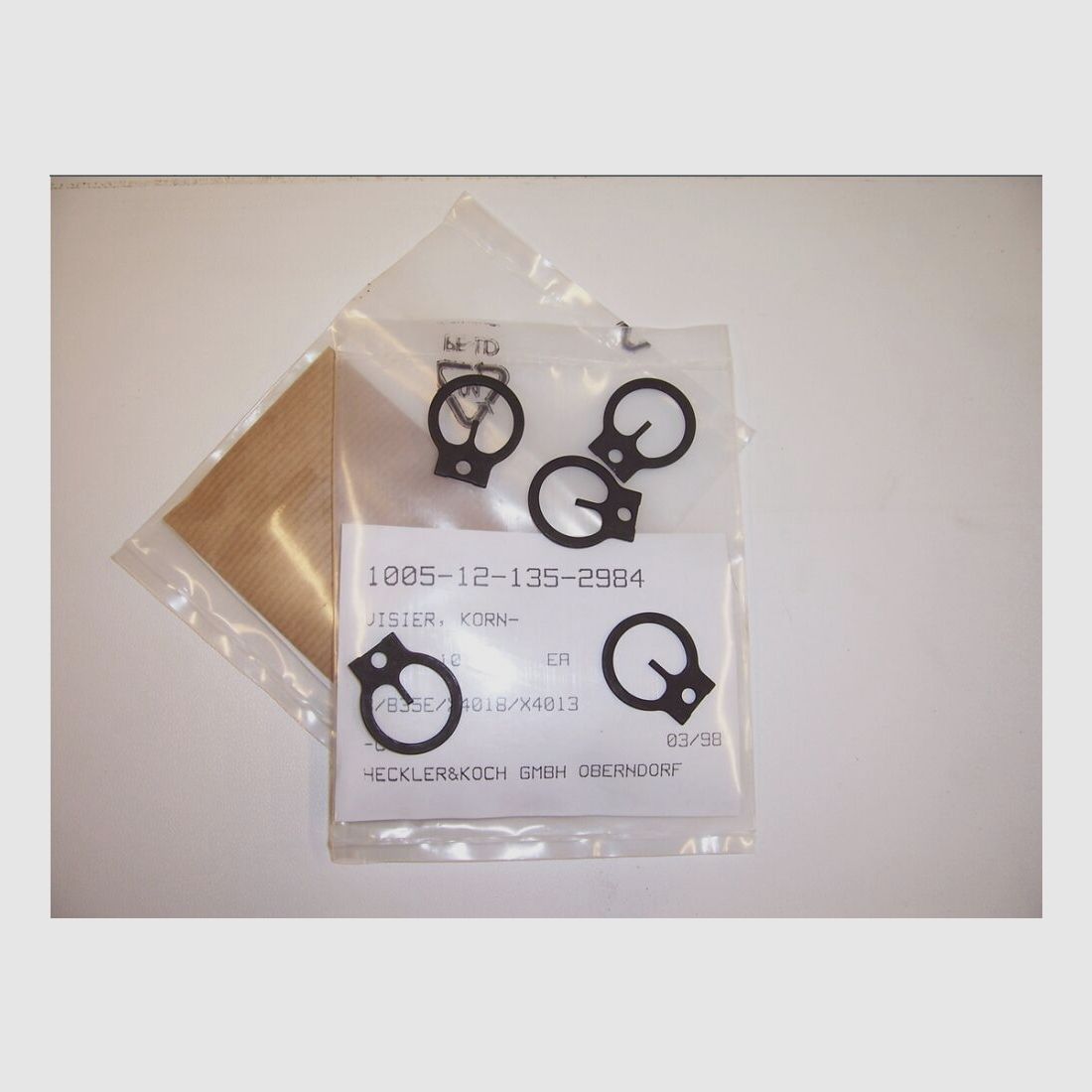 1005-12-135-2984 Visiera NUOVA H&K G3, Heckler und Koch GmbH Oberndorf a.N.