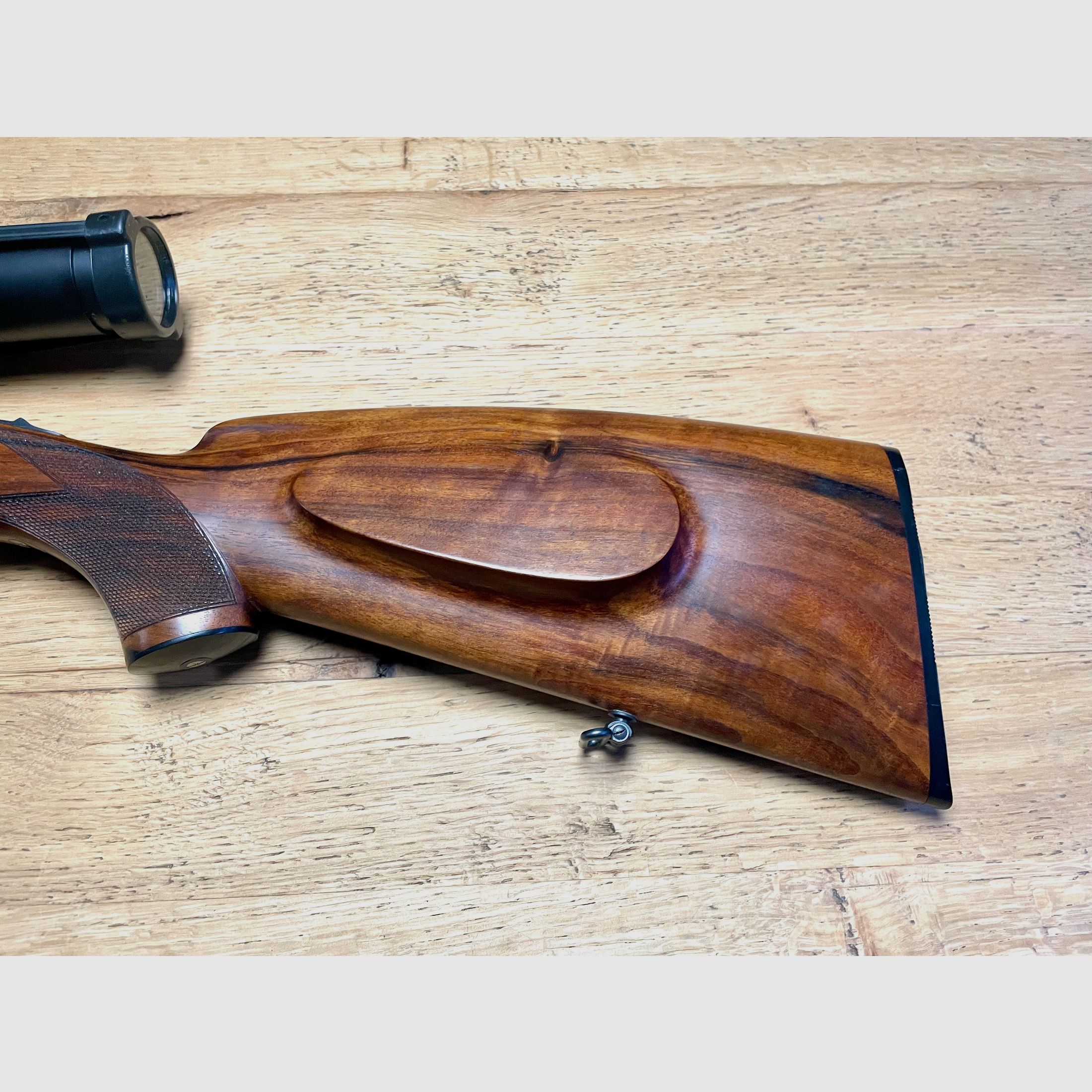 Bockdoppelbüchse Gebr. Merkel Suhl - Kaliber: 9,3x74R inkl ZF Zeiss Diavari ZM 2,5-10x48