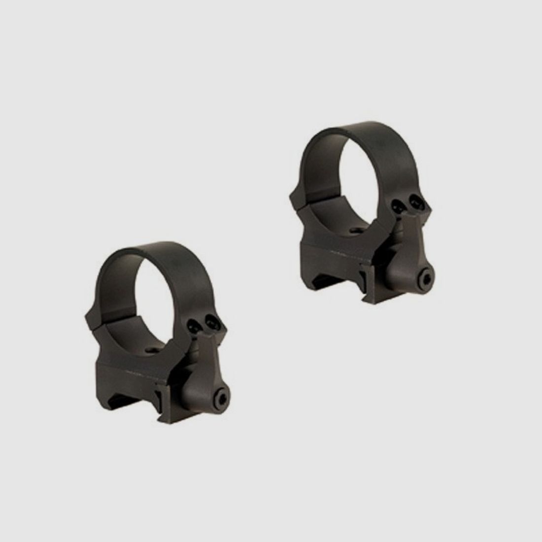 Anillos Leupold QRW 30mm altos negro mate