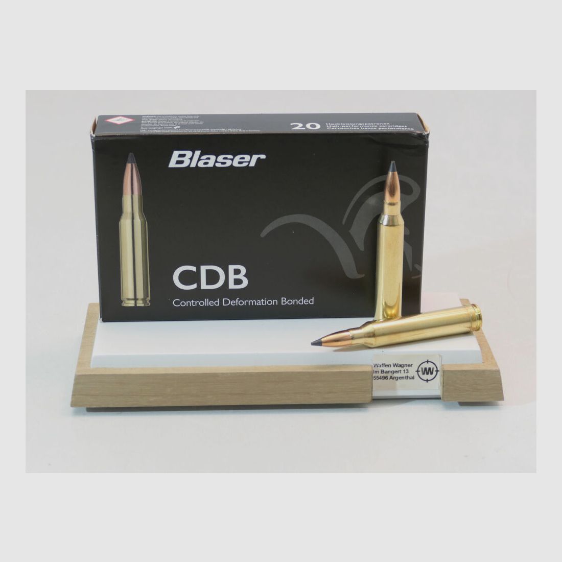 Blaser CDB 10.7g/165grs à20