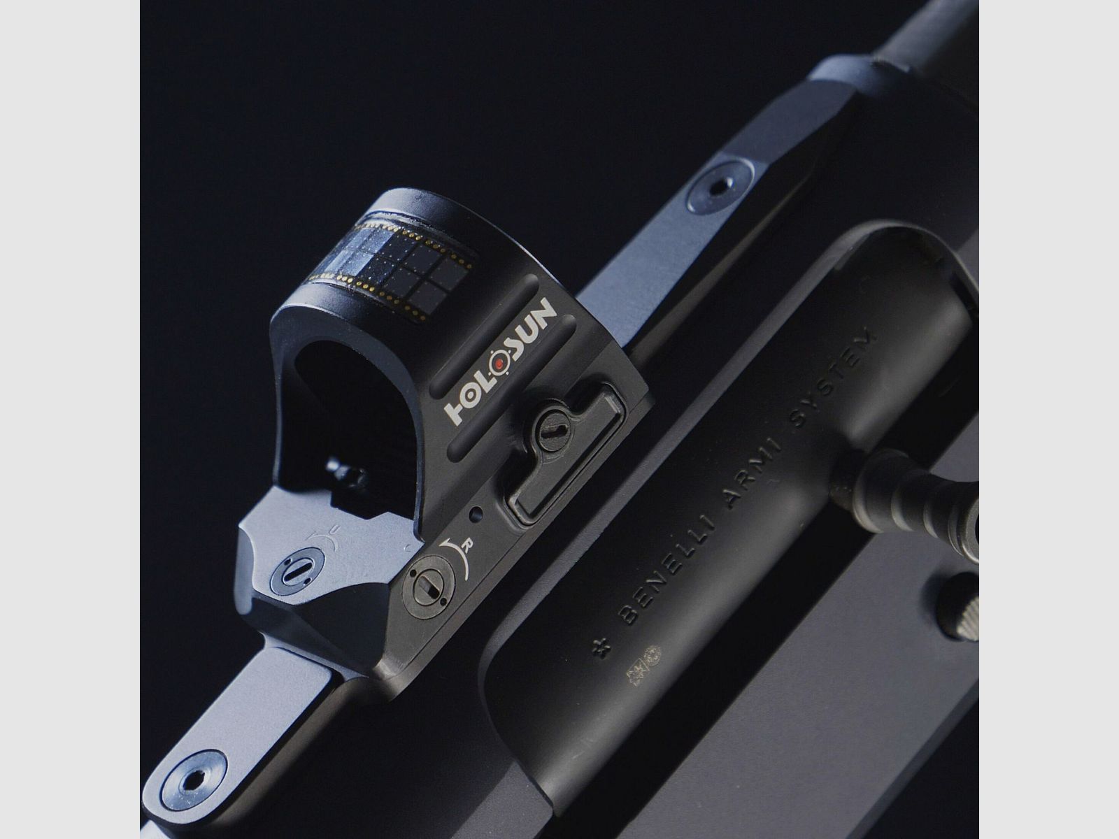 Holosun Mirino Reflex HS507C-RD-X2 con Reticolo Rosso: Punto 2MOA, Circolo 32MOA & Cerchio 32MOA, immagine 8 di 9