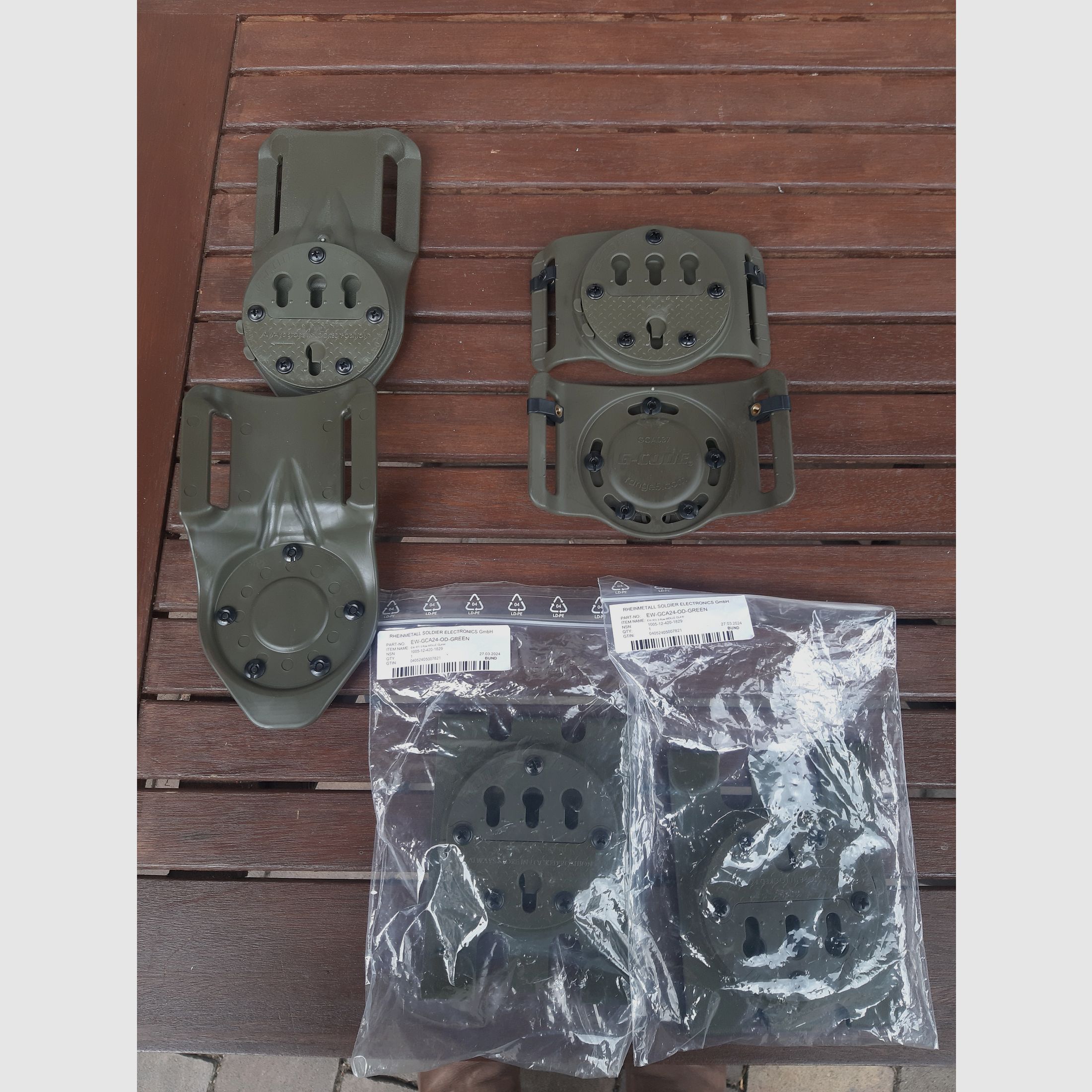 Holster de pistolet Blackhawk / Viseur / Fixations / Sangle de ceinture, image 6 sur 9