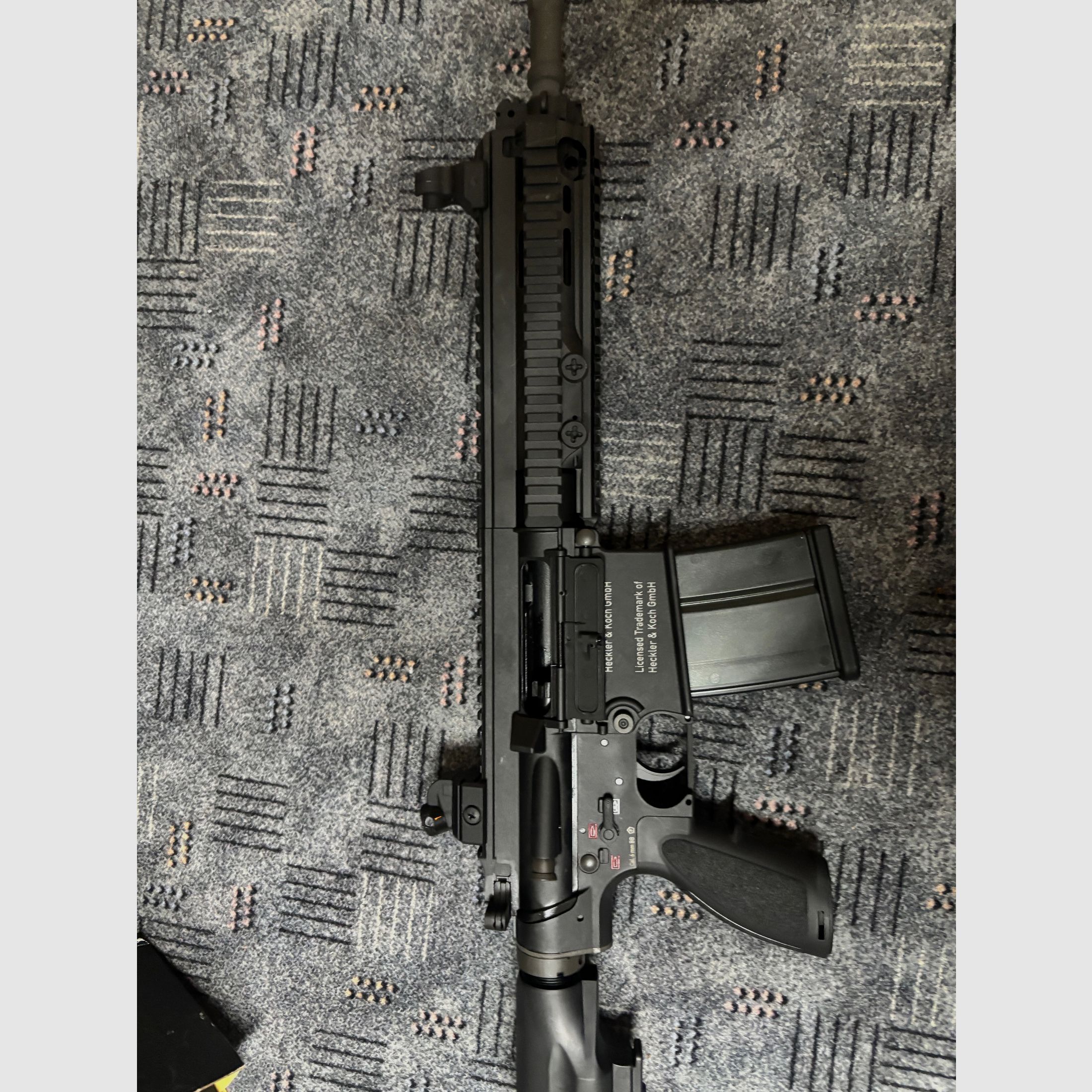 HK417D vollmetall GBB mit m4 hpa Adapter 