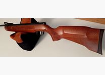 Carabine à air Weihrauch HW 50 S FO à canon pliant, crosse en bois de hêtre, calibre 4,5 mm (P18)