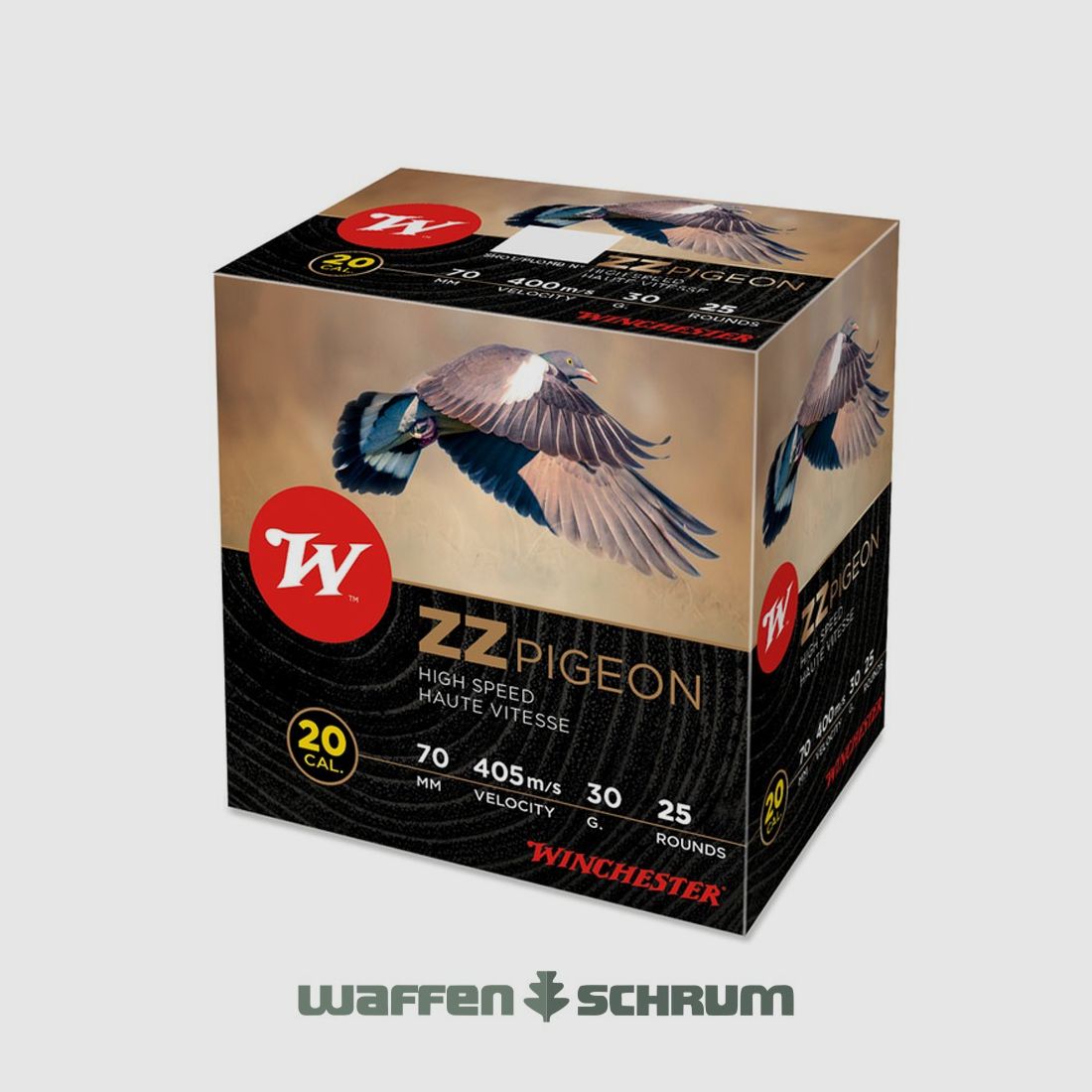 Winchester ZZ Pigeon 20/70 2,9mm - 30g