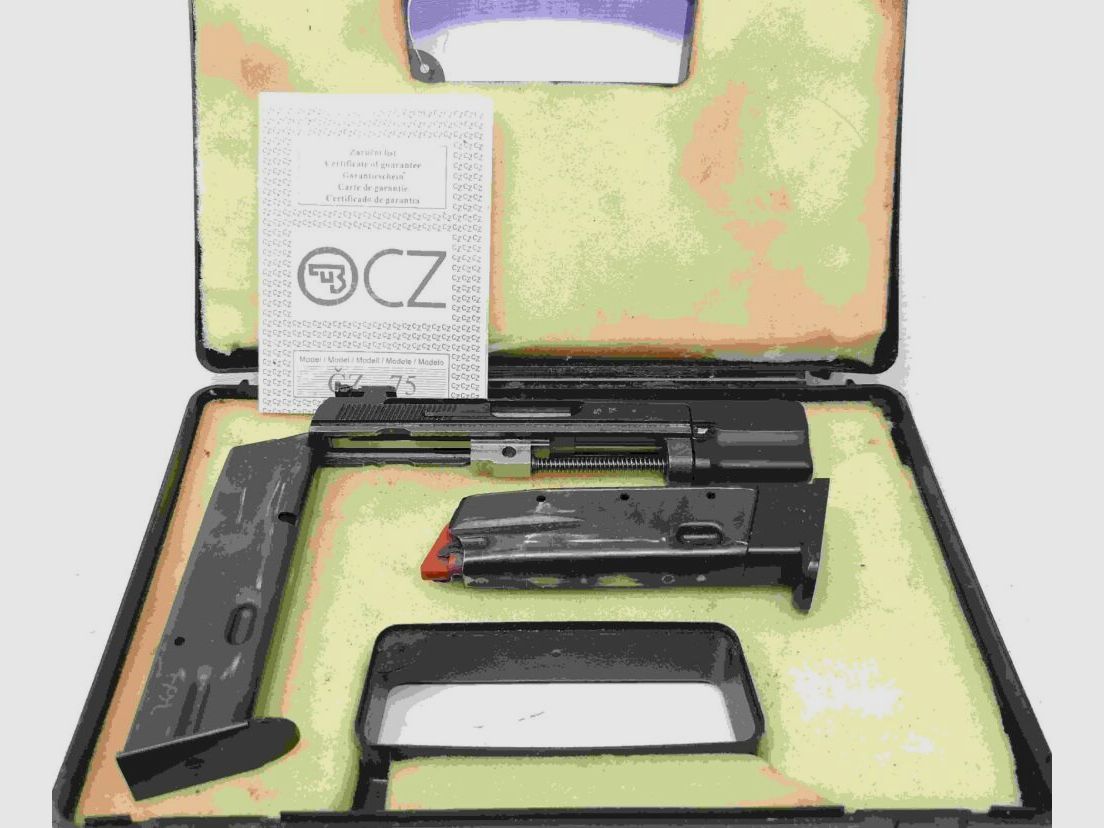 ZBROJOVKA BRNO 75 B mit Wechselsystem "Kadet" in .22lr.