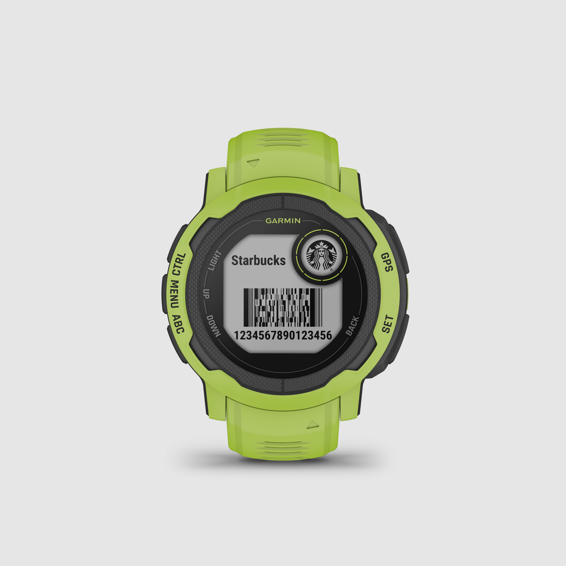 Garmin Instinct® 2 Limone mit Silikon-Wechselarmband 22 mm, Bild 8 von 9