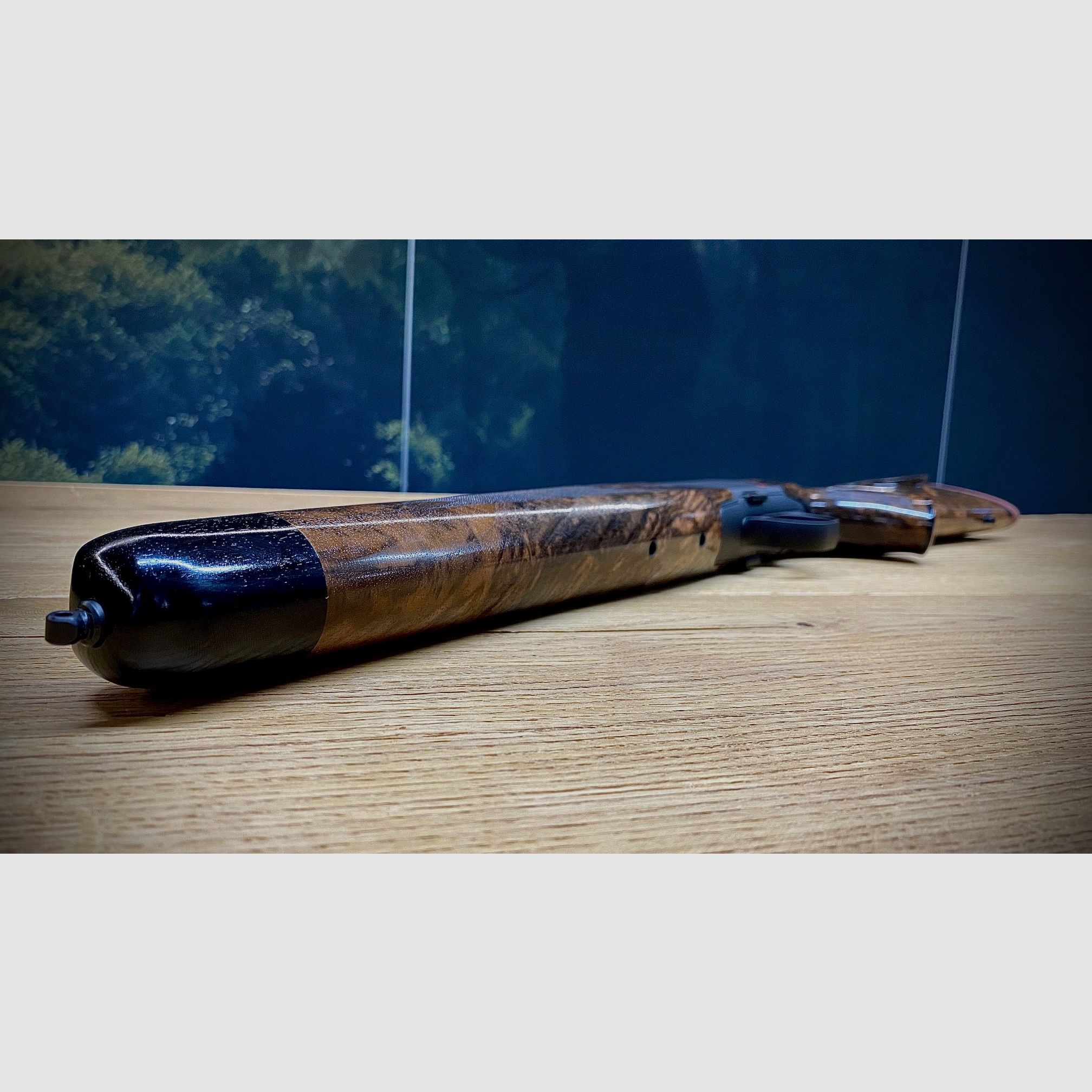 Blaser R8 Safari Schaft mit Gehäuse-System / HK7 / rote Schaftkappe / Finanzierung möglich!