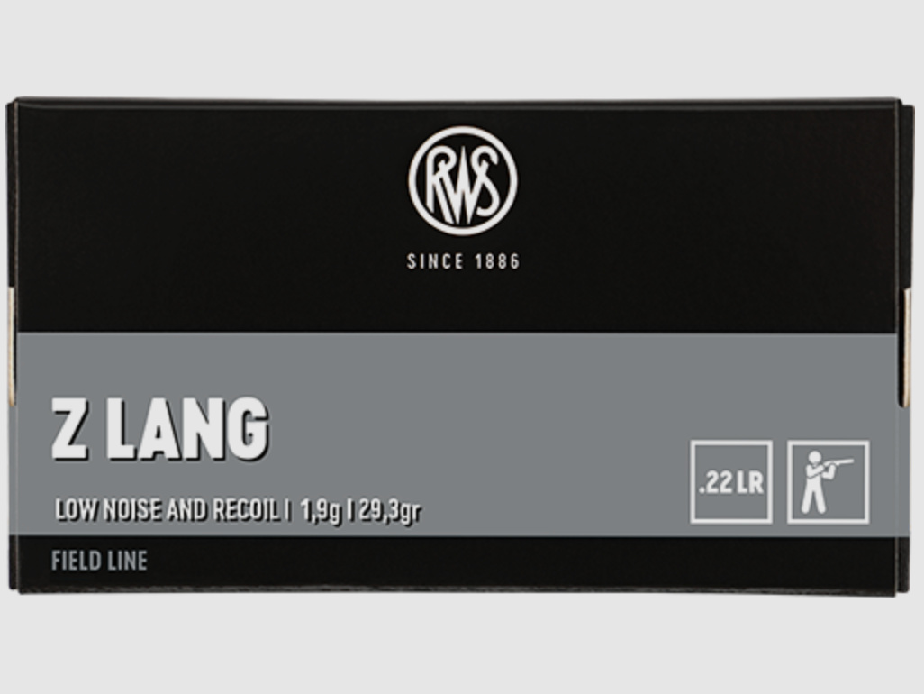 RWS .22 LR Z Lang 1,9 g 29,3 gr