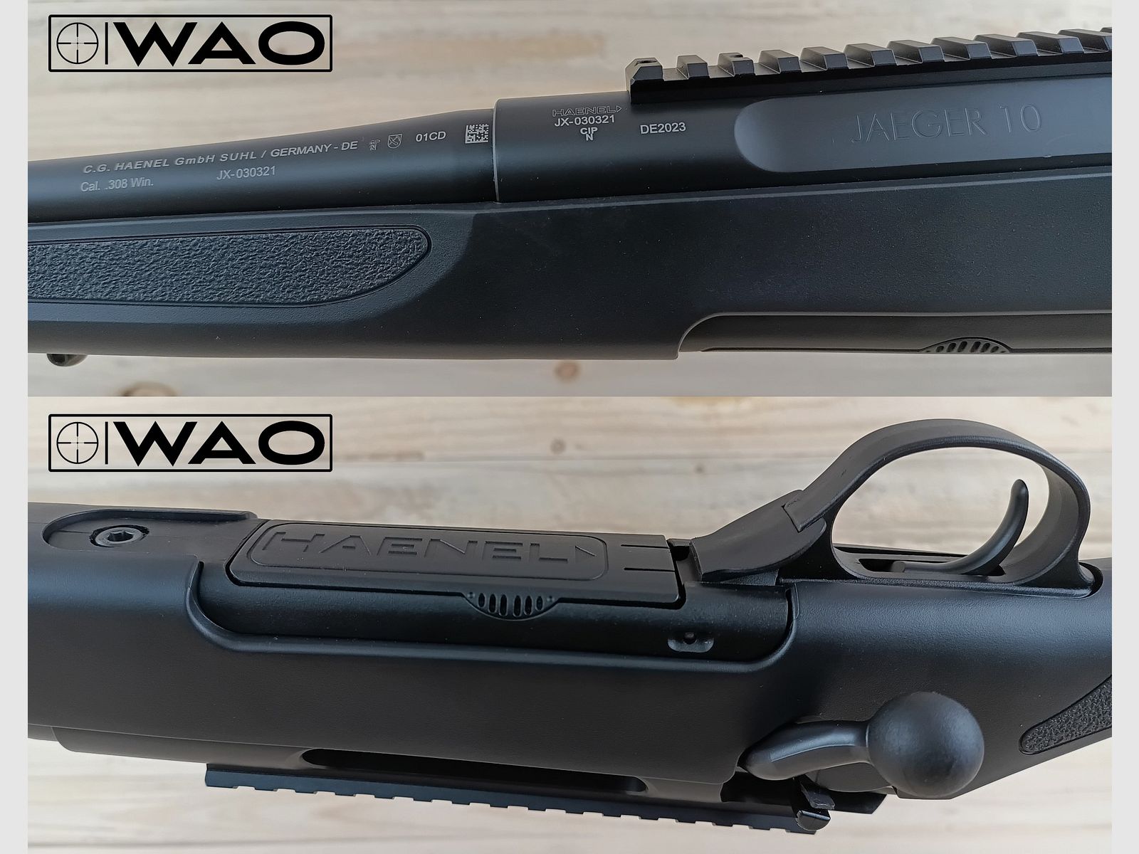 Haenel Jaeger 10 Compact, Kal. .308Win *mit Mündungsgewinde*