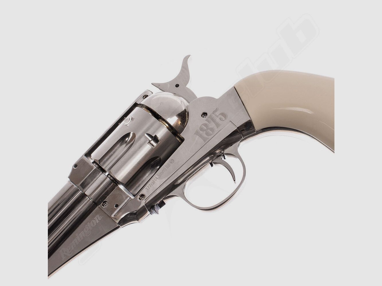 Crosman Remington 1875 Co2 Revolver 4.5mm Diabolo BB Trap Set