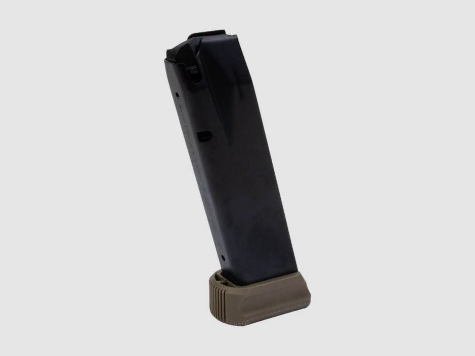 Canik Magazine Full Size 18 Round +2 Extension FDE – 9 mm Para