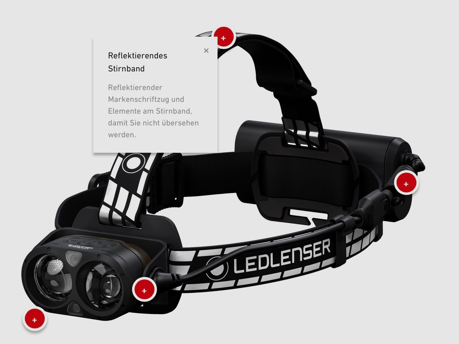 Ledlenser 502198 H19R Signature Hoofdlamp 4000 Lumen 330 m bereik