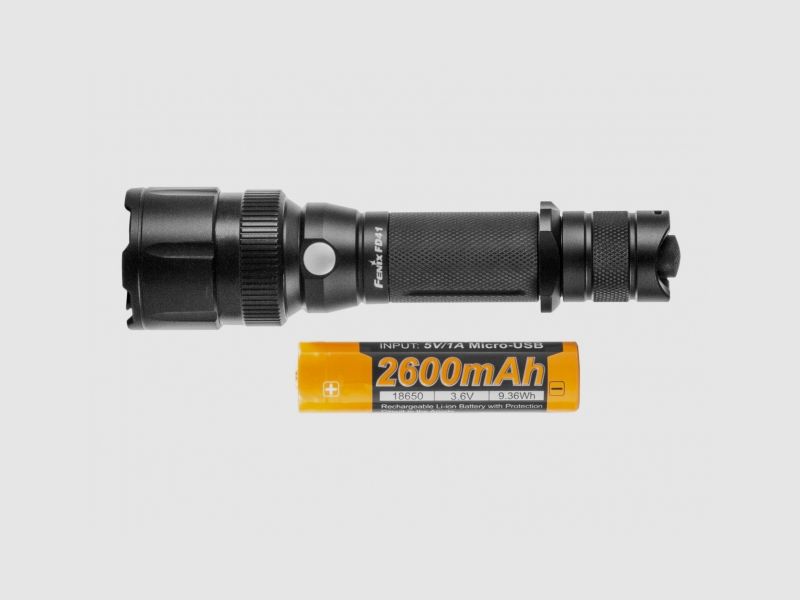 Linterna LED Fenix FD41 en conjunto con batería USB de 2600 mAh, imagen 6 de 6