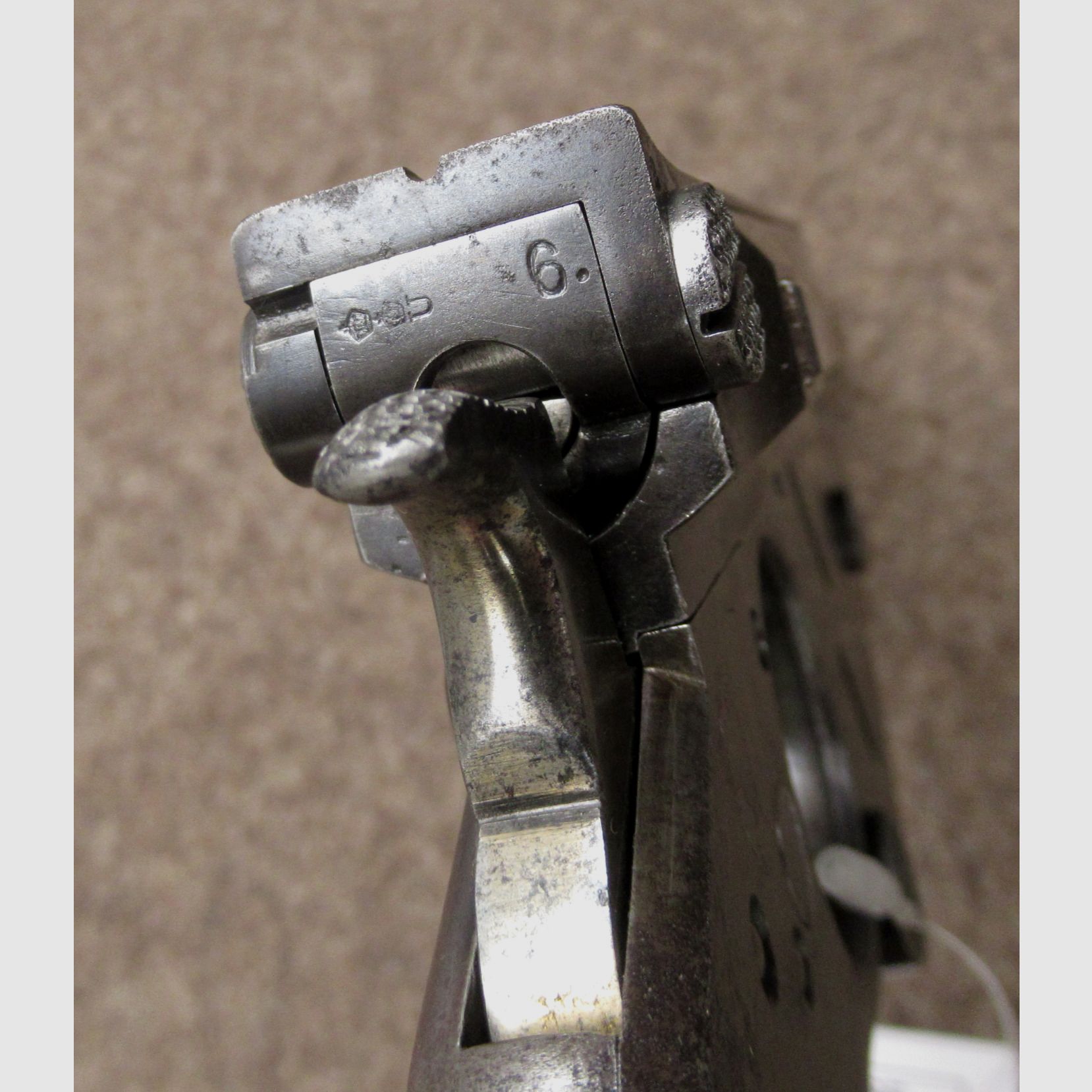 AB-51 pistola BERGMANN mod. 1896 No. 3 cal. 6.5mm Bergmann, imagen 11 de 14