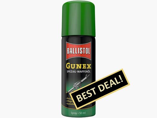 BALLISTOL huile pour armes spray Gunex, 50 ml