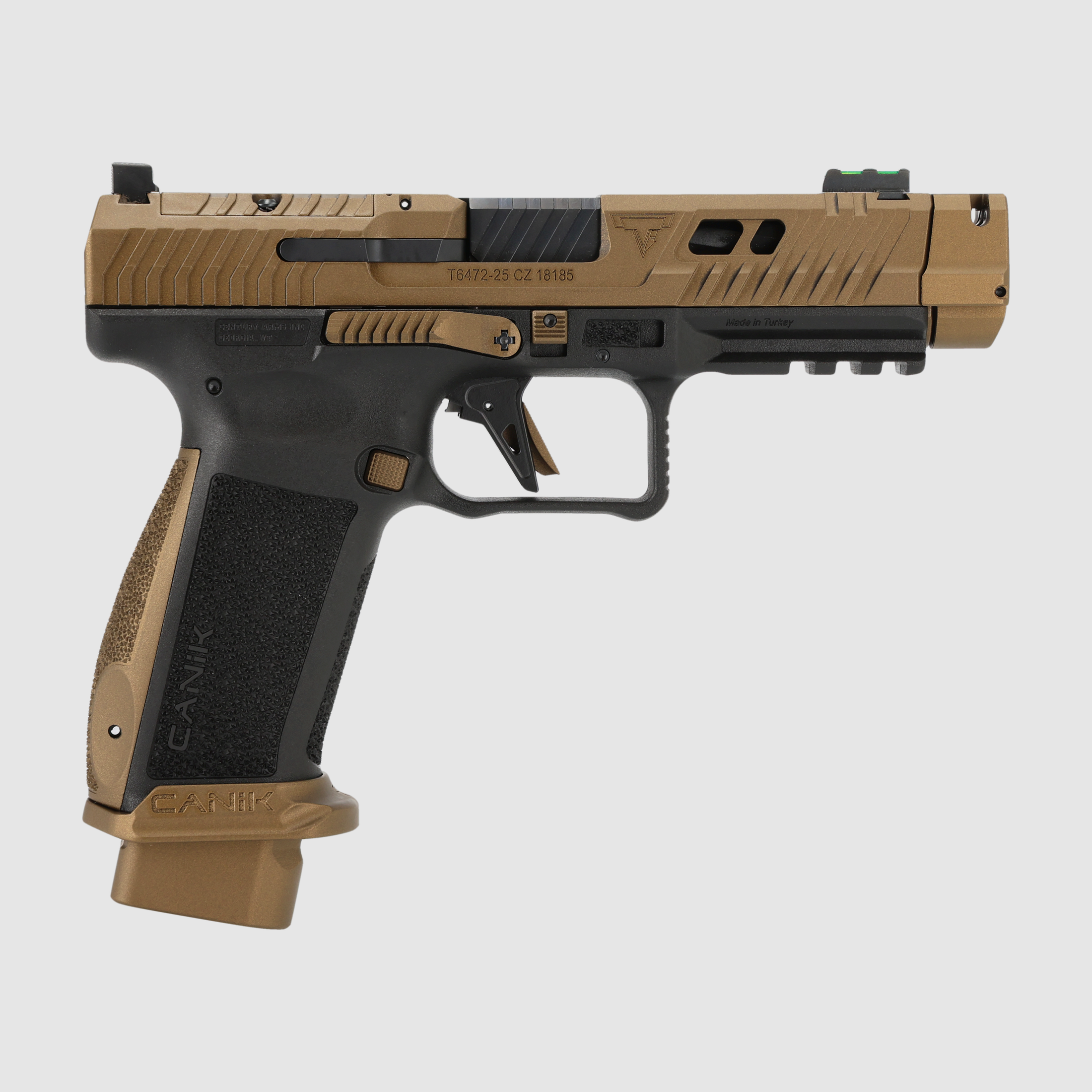 Canik TTI Combat Bronze 9mm Luger Pistola, immagine 3 di 4