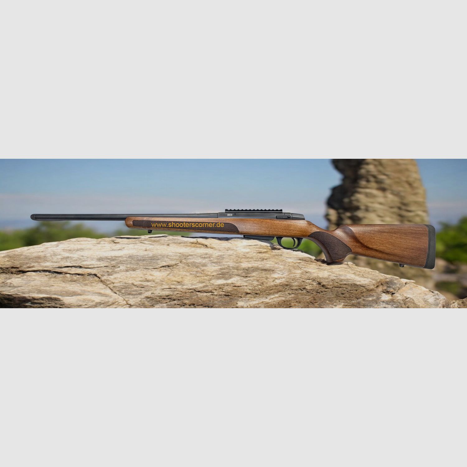 Brenner Repetierbüchse BR20 Walnuss-Schaft Kal. .308Win