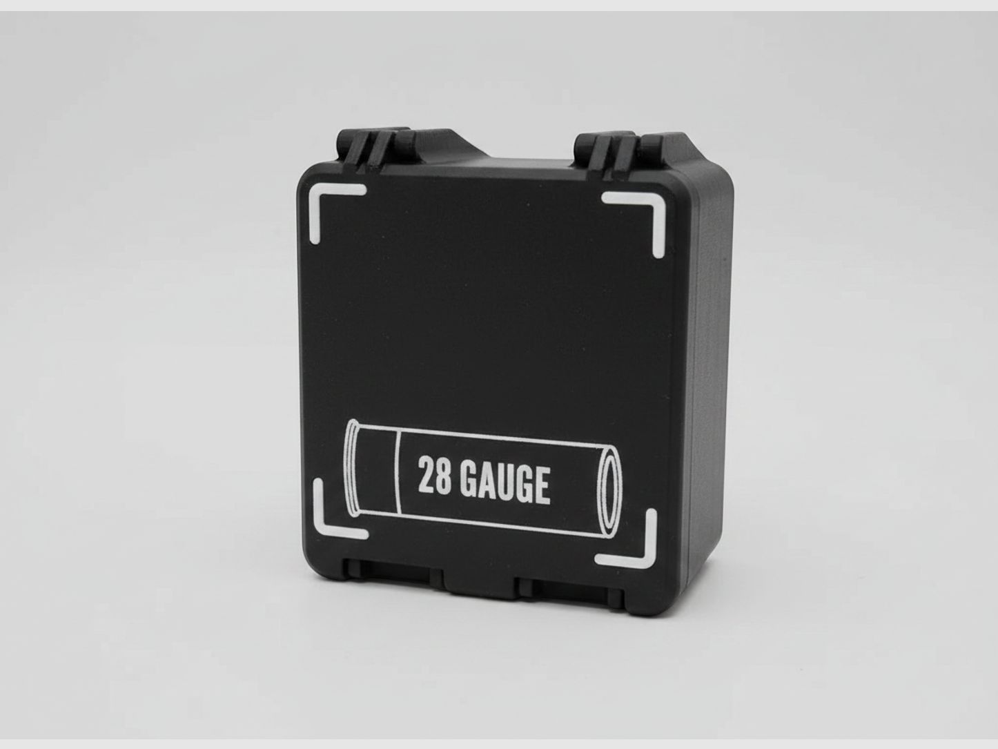 Filamelt Munitionsbox / 12 Gauge (.12/76 & .12/89) / 'Klapp- / Rastdeckel' / Patronenbox, Ammo Box