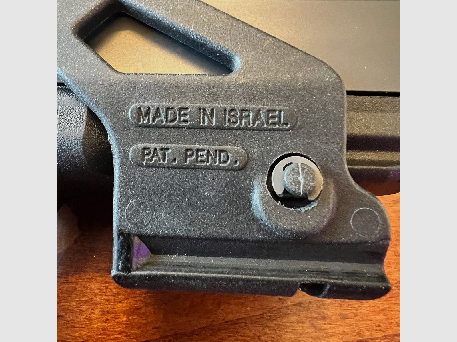 GLOCK 17, Anschlagschaft und ZF-Montageschiene