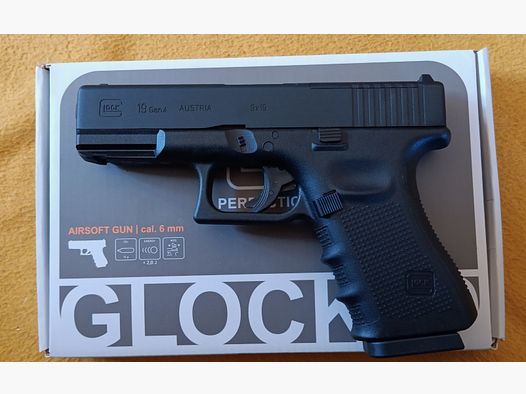 Glock 19 Gen4 MOS. Caliber 6 mm