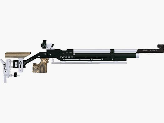 Tesro RS 100 PRO Auflage silber/desert rechts Luftgewehr Match