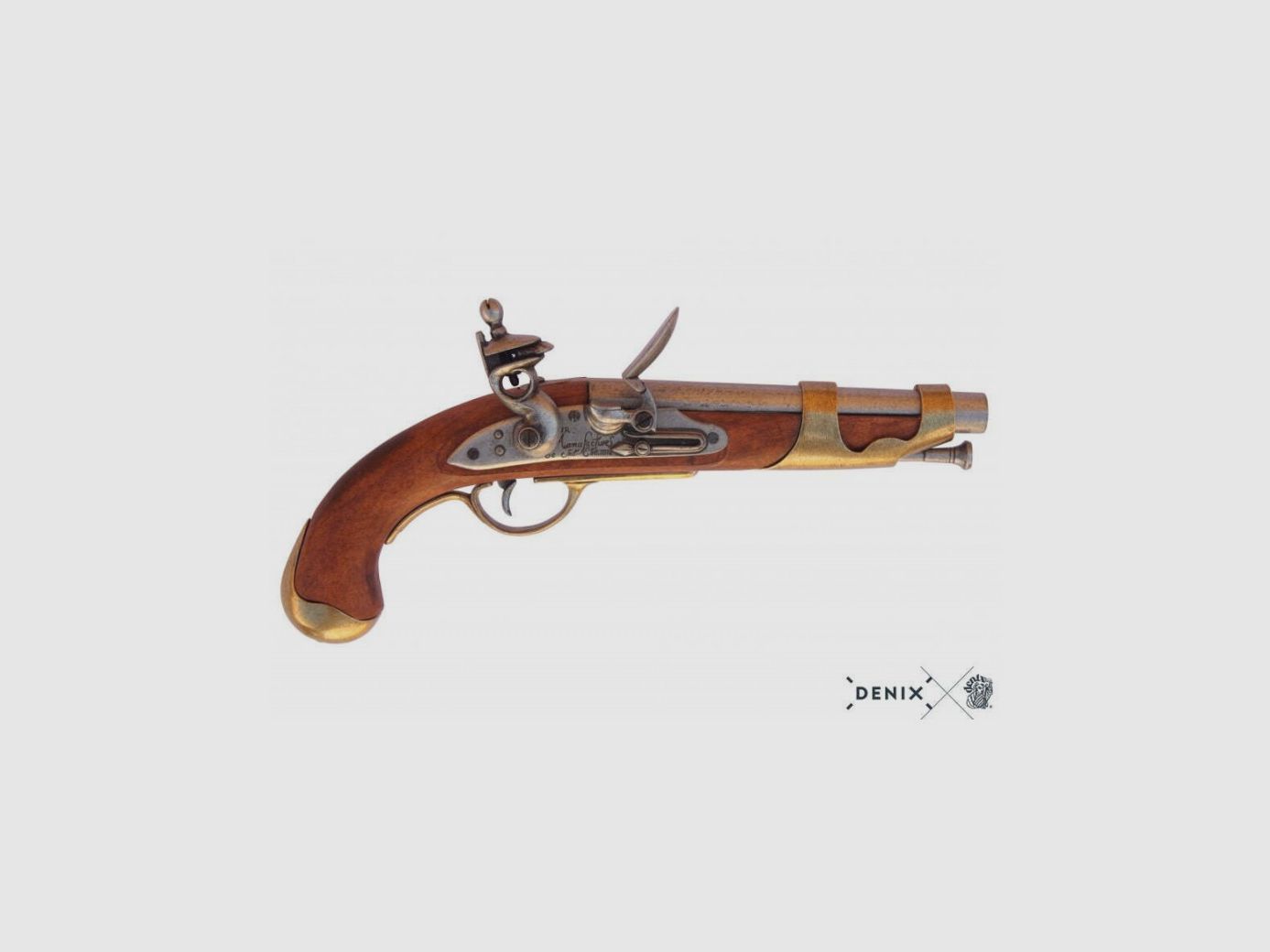Denix decorative replica of French cavalry pistol AN IX