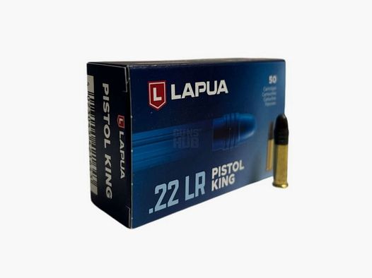 Lapua .22 LR Premium-Pistolenmunition King 2,59 g/40 g