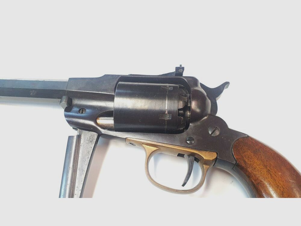 unbekannt Perkussionsrevolver Wike Remington New Army -.44 Black Powder