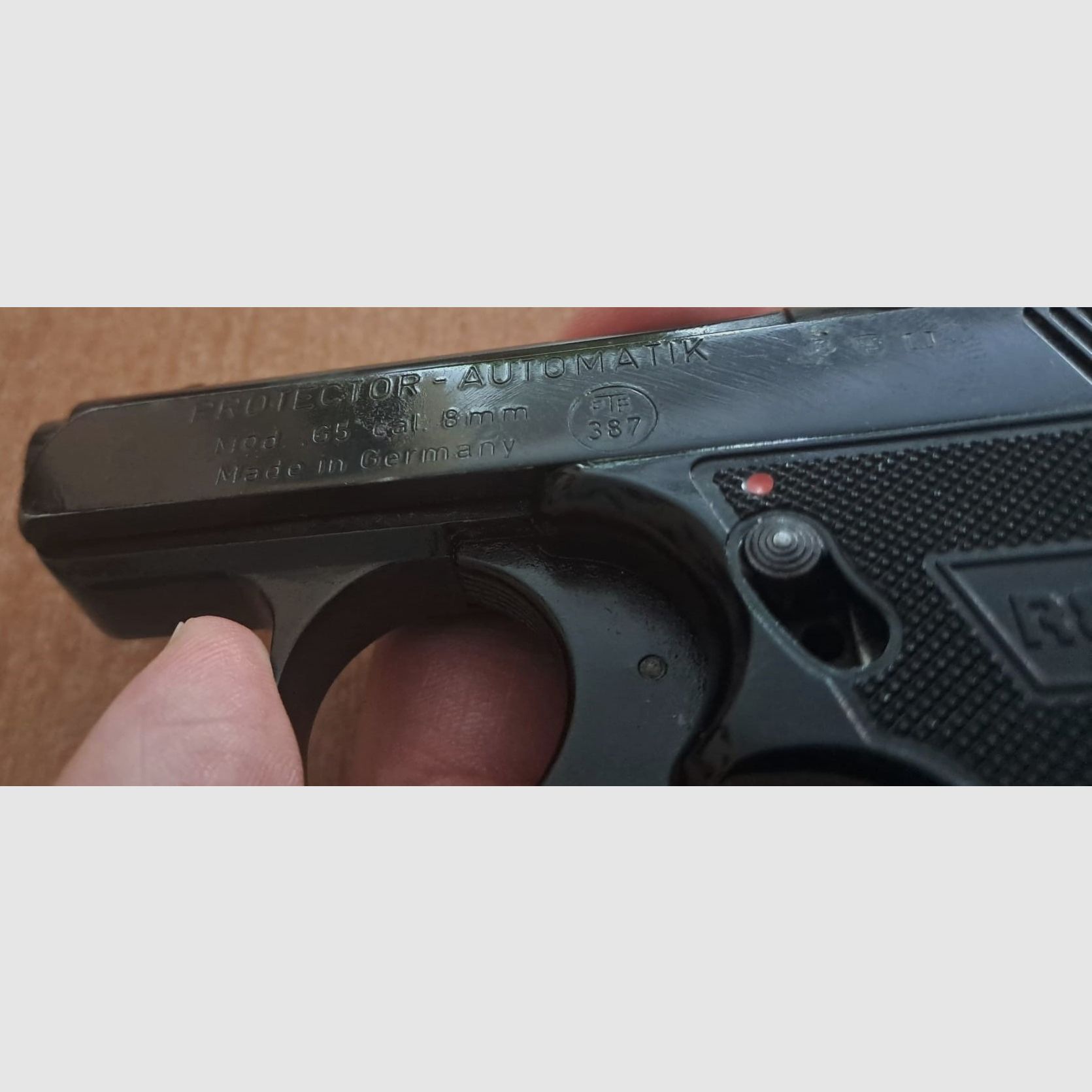 Reck FBI 8000 Kal. 8 mm Knall im PTB 387