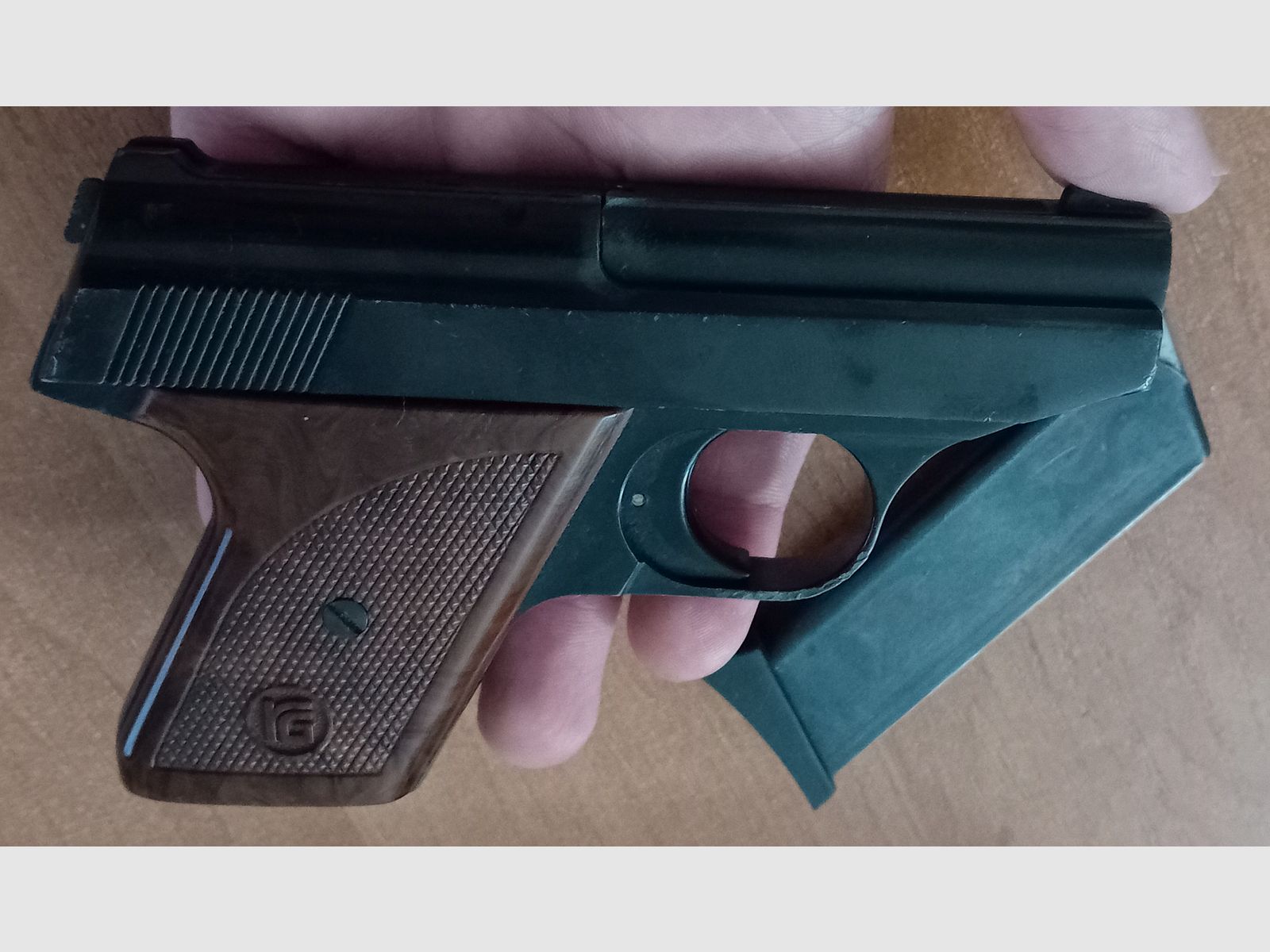 Seltene Röhm RG 8 im Kaliber 8 mm Knall/ PTB 154 mit OVP!