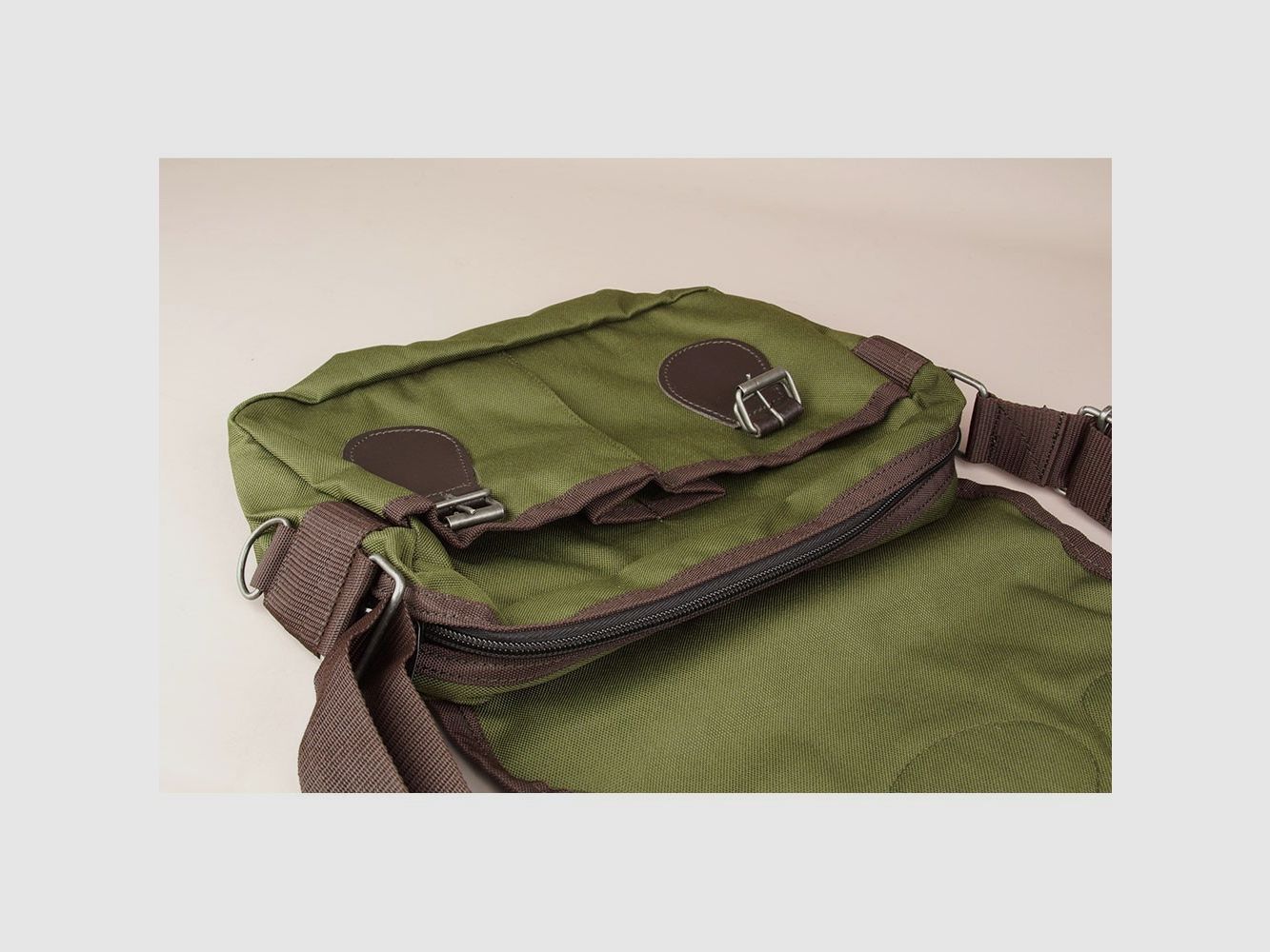 Bolsa Multiusos Piel Y Nylon Dehesa, imagen 4 de 6