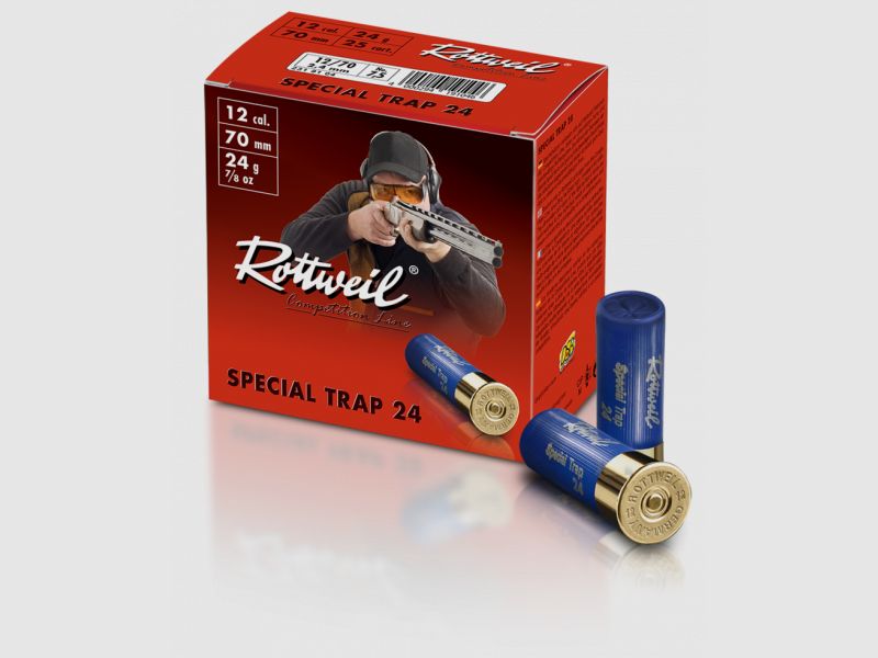 ROTTWEIL SPECIAL TRAP 24 - 12/70 - 24G - 2.4MM - 25 CARTRIDGES