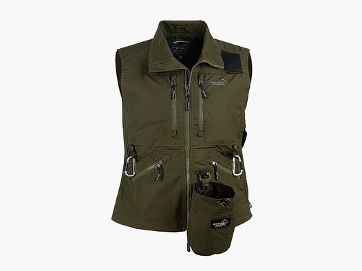 Kamizelka konkursowa Arrak Outdoor dla kobiet oliwkowa 4XL