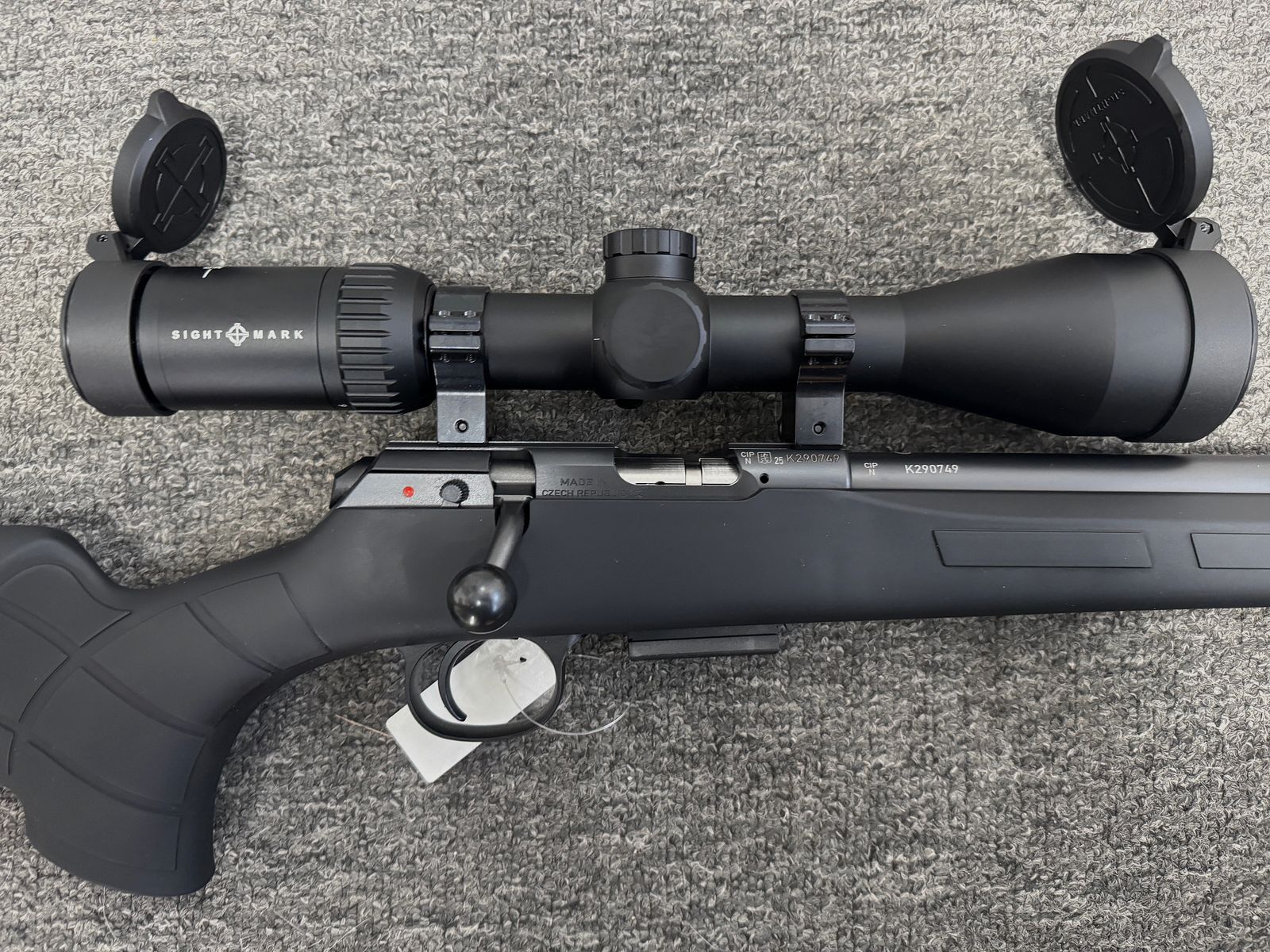 CZ 457 Synthetic .17 HMR Neuwaffe +  3-9x50 LP