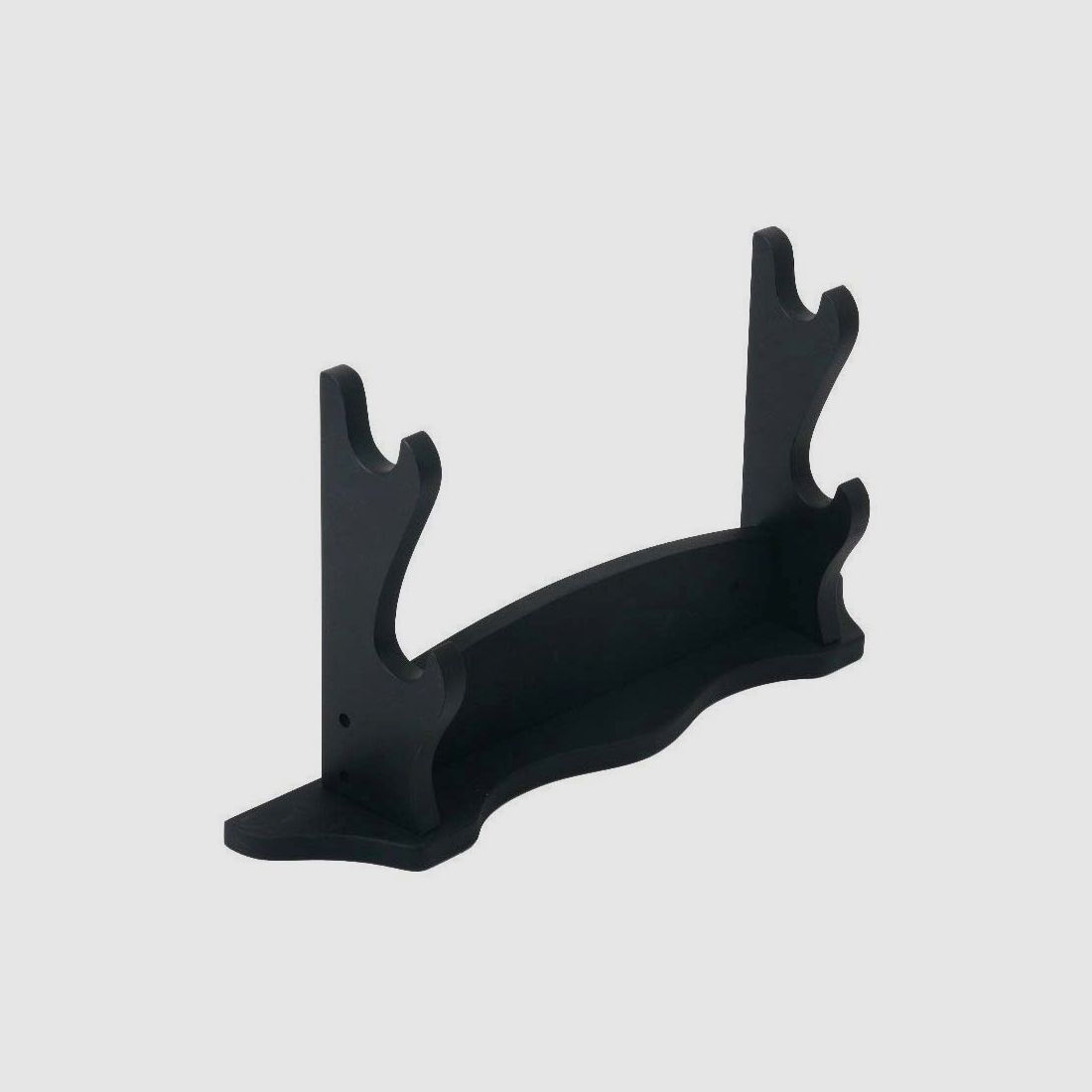 Soporte de mesa para dos espadas