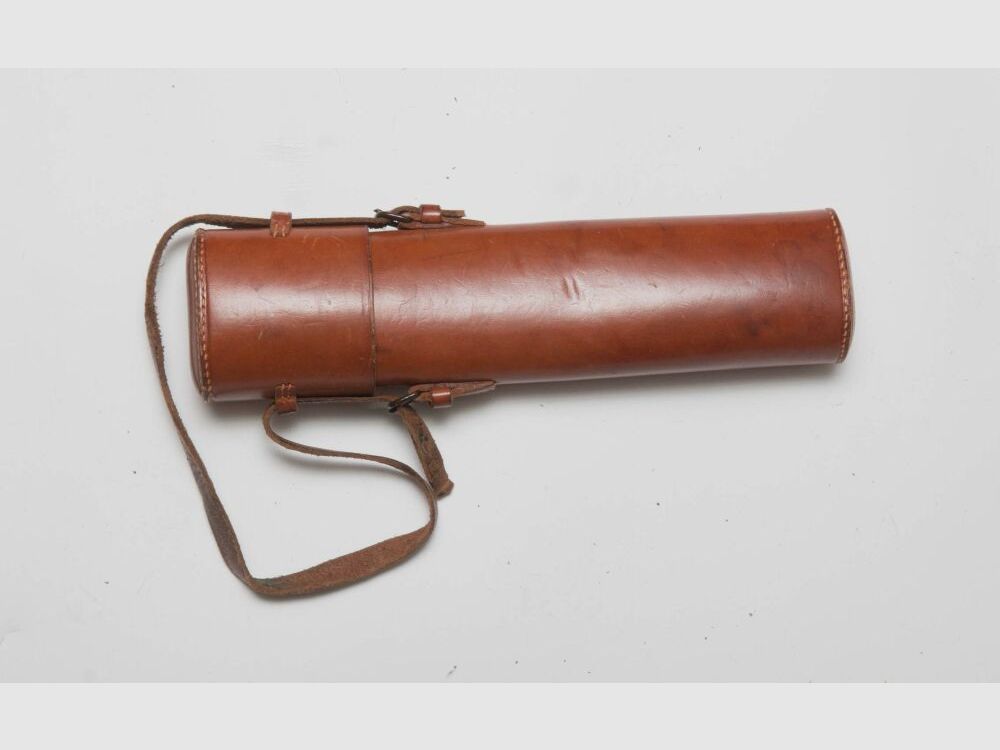 Leder Etui Köcher für ZF Zielfernrohr Drückjagd