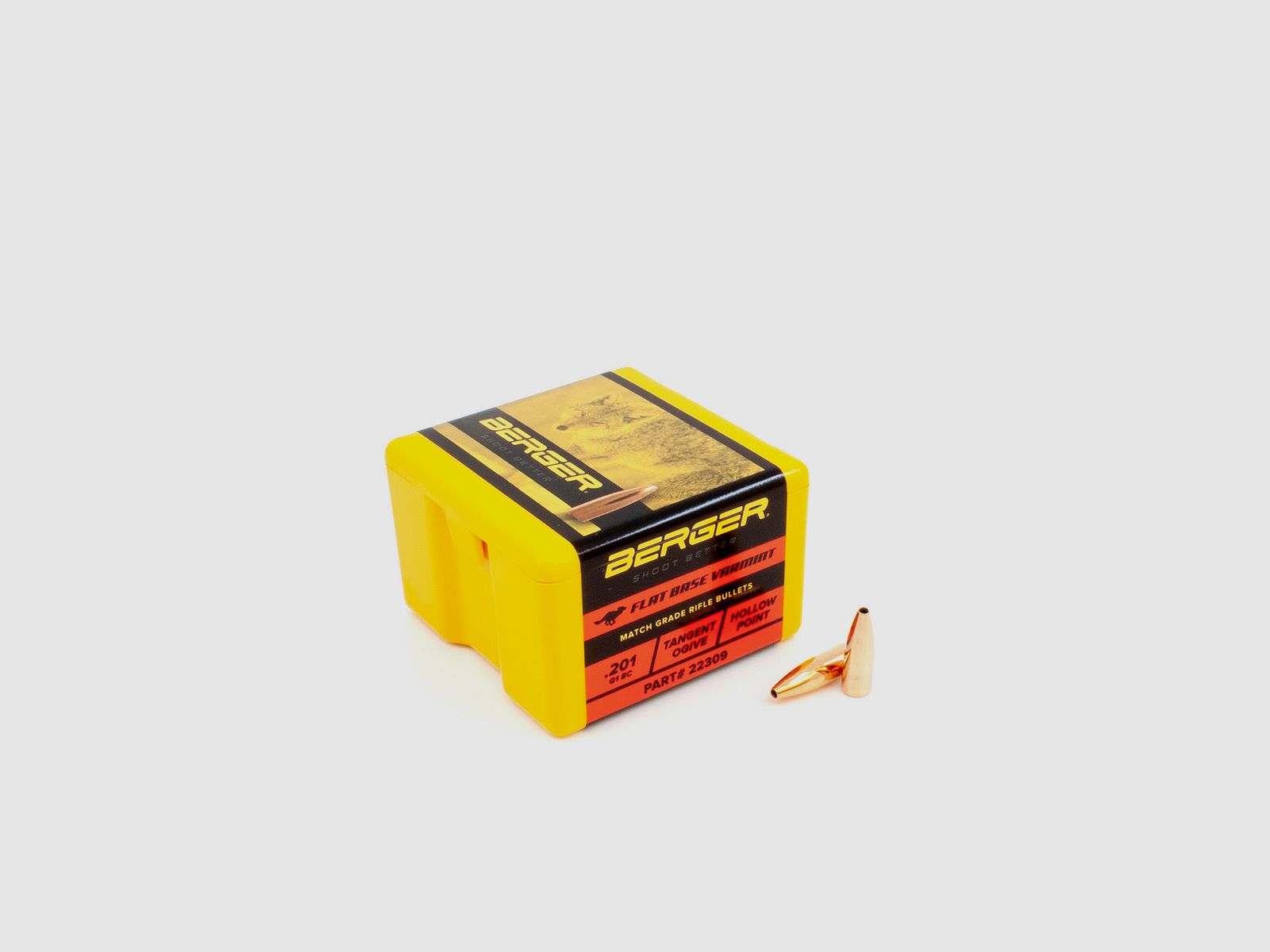 Proiettile Berger .22 FB Varmint 52GR 100 Pezzi