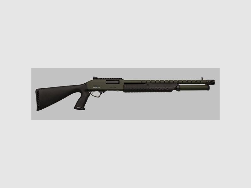 Fabarm Vorderschaftrepetierflinte Mod. Martial O.D. Green 12/76 LL 51cm