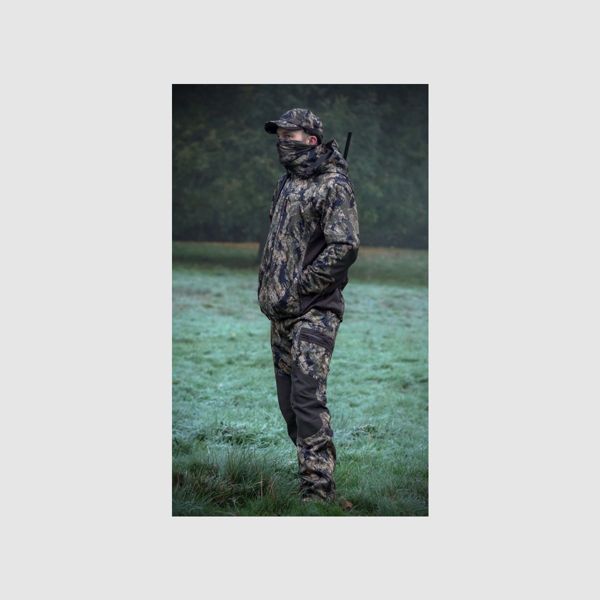 SHOOTERKING Huntflex Wąż Cyfrowy Kamuflaż Leśna Mgła