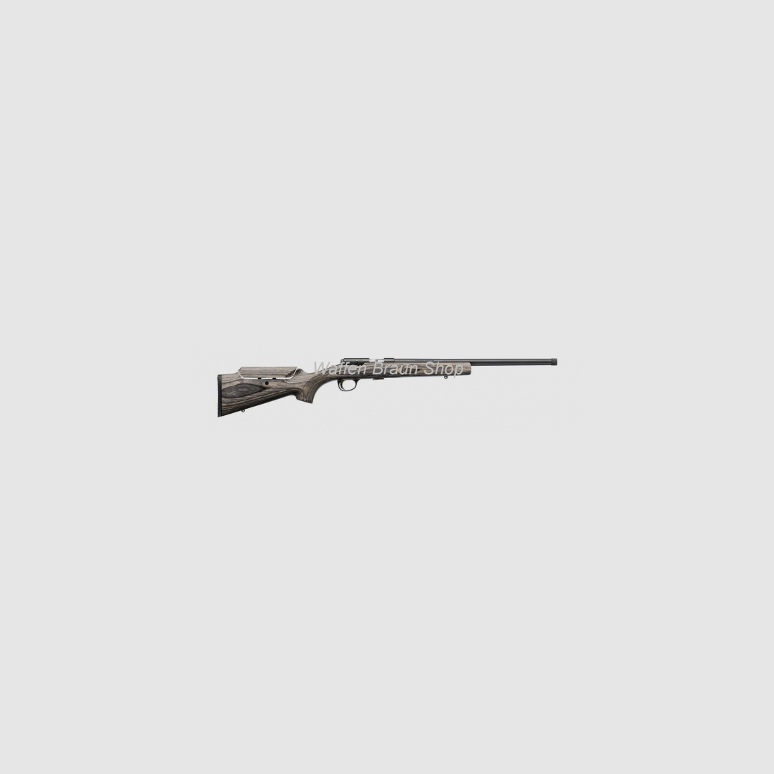 Browning T-BOLT TGT/VMT .17 HMR BLUED GREY LAMINATE ADJ Thr,SM,NS,17 HMR, 16,5"